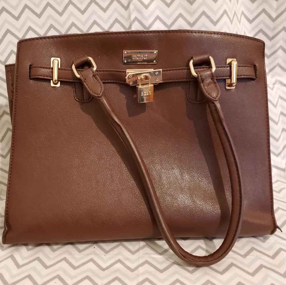 BCBG brown handbag